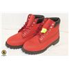 Image 1 : MENS TIMBERLAND 6" HERITAGE BOOT "MEDIUM RED" S