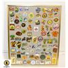 Image 1 : 10X12 FRAME OF COLLECTABLE PINS