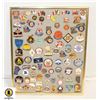 Image 1 : 10X12 FRAME OF COLLECTABLE PINS