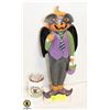 Image 1 : MR. PUMPKIN HALLOWEEN RESIN FIGURE -16 INCHES