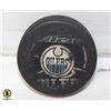 Image 1 : EDMONTON OILERS GAME USED PUCK LEN LUNDE