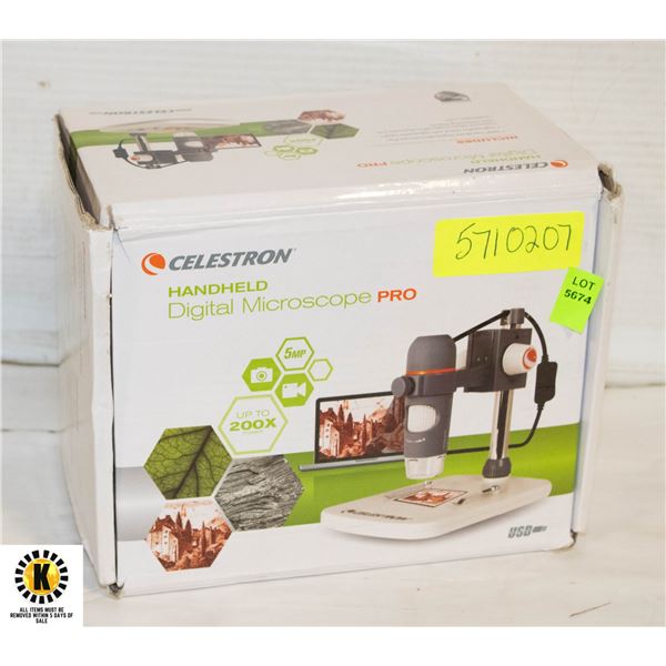 CELESTRON HANDHELD DIGITAL MICROSCOPE PRO USB