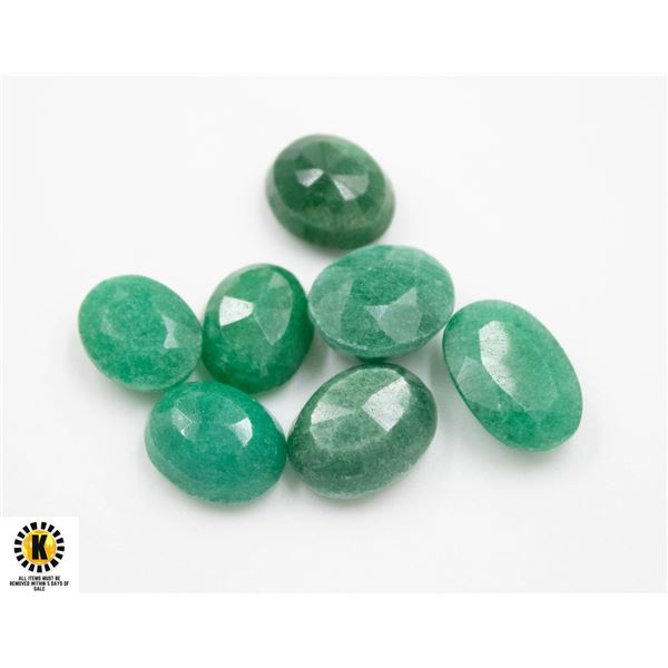 #150-GREEN JADE GEMSTONE 53.75 CT