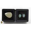 #216-UNHEATED  EITHOPIA OPAL 2.15CT &  OPAL 5.36CT