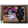 Image 1 : GAS MASK AND RESPIRATOR PLUS FILTERS