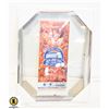 Image 1 : FRAMED OILERS COMMEMORATIVE TICKET