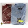 Image 1 : NEW WESTLINE SHIRTS 1 DENIM/1BURGANDY M