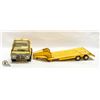 Image 2 : VINTAGE TONKA TRUCK AND LOW BOY TRAILER