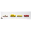 VINTAGE LESNEY LOT THUNDERBIRDS, FORD WAGON,