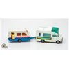 MAJORETTE FOURSON CAMPER AND CARAVAN