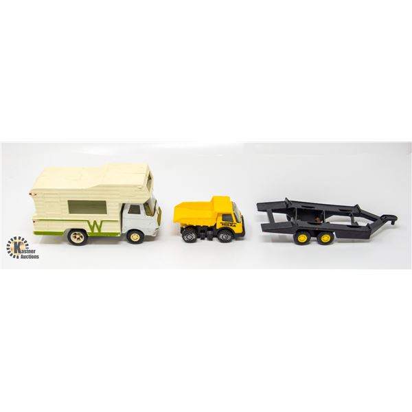 VINTAGE TONKA MINI WINNEBAGO TRAILER 3.5  DUMP