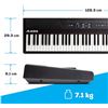 Image 3 : NEW ALESIS RECITAL 88 KEY DIGITAL ELECTRIC PIANO