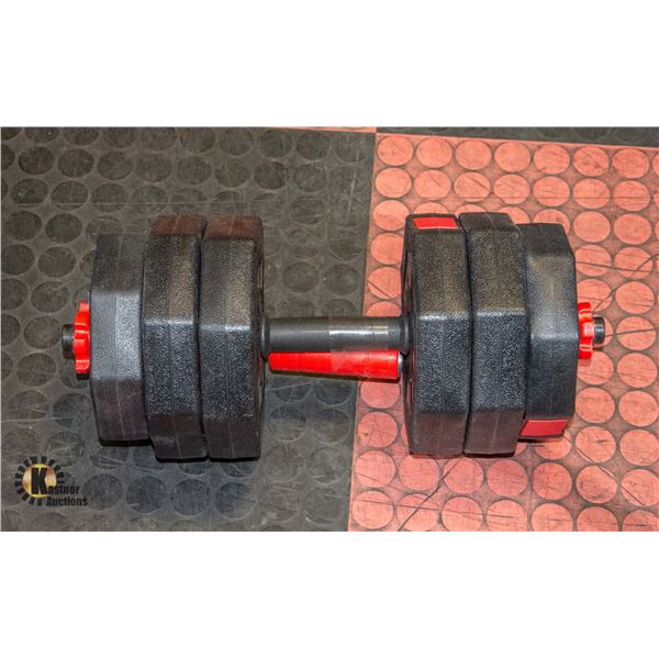 NEW UNPACKED 30KG DUMBELL SET