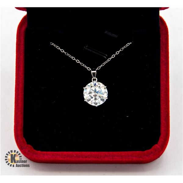 5.20 CARAT ROUND BRILLIANT MOISSANITE VVS D