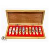 VINTAGE SET OF POCKETKNIFES COMPETE SET OF 10