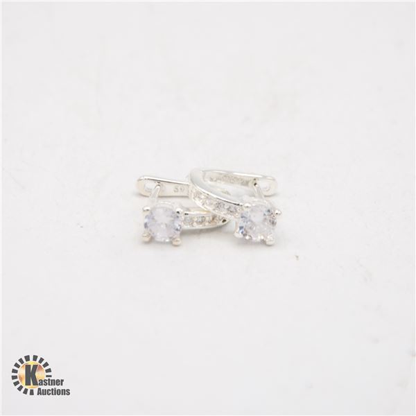 NEW CZ EARRINGS STAMPED 925