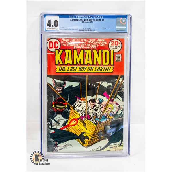 DC KAMANDI LAST BOY ON EARTH #9 CGC COMIC