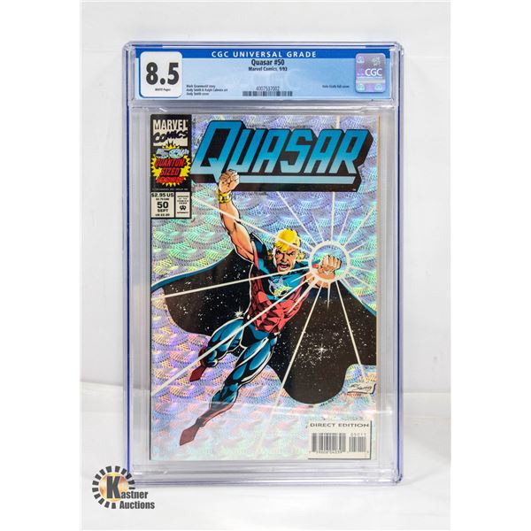 MARVEL QUASAR #50 CGC COMIC