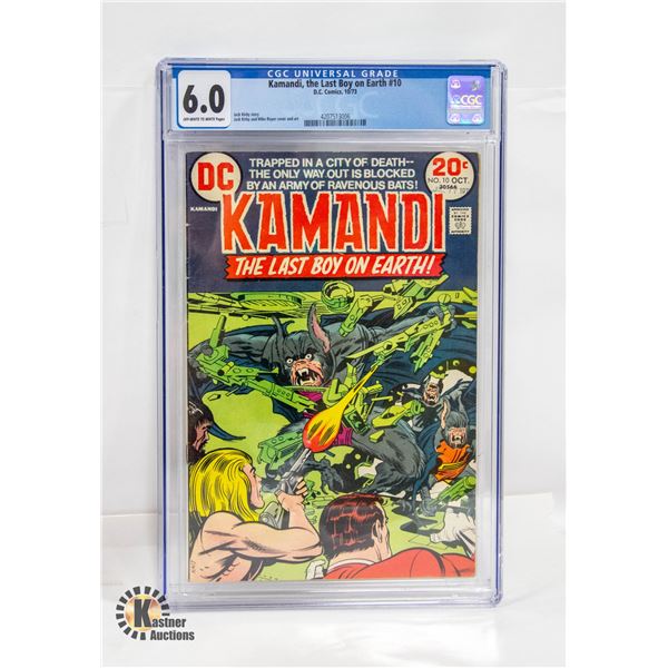 DC KAMANDI LAST BOY ON EARTH #10 CGC COMIC