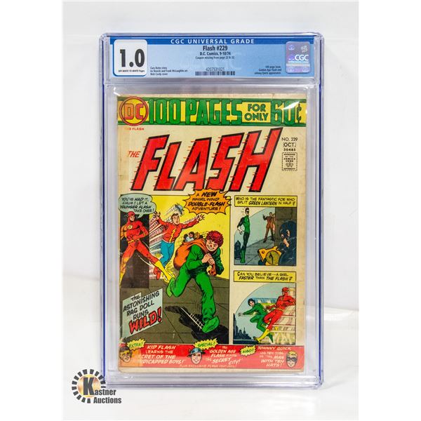 DC FLASH #229 CGC COMIC