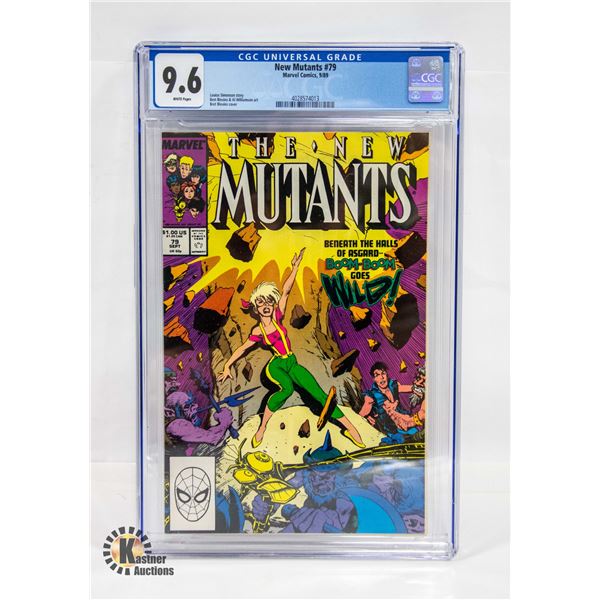 MARVEL NEW MUTANTS #79 CGC COMIC