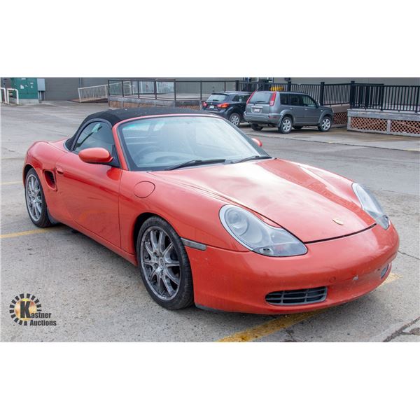 2002 PORCHE BOXSTER CONVERTIBLE