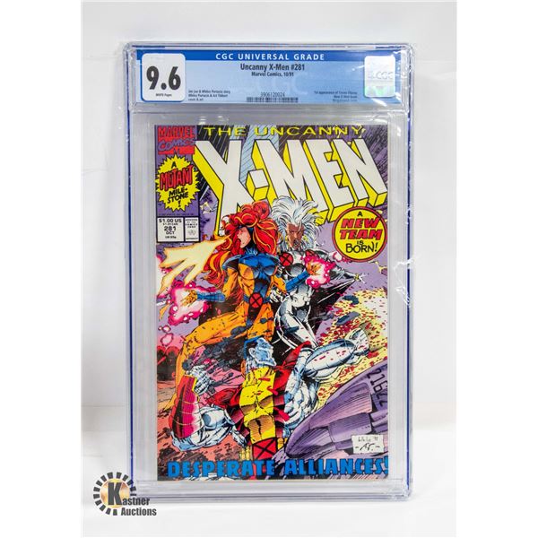 MARVEL UNCANNY X-MEN #281 CGC COMIC