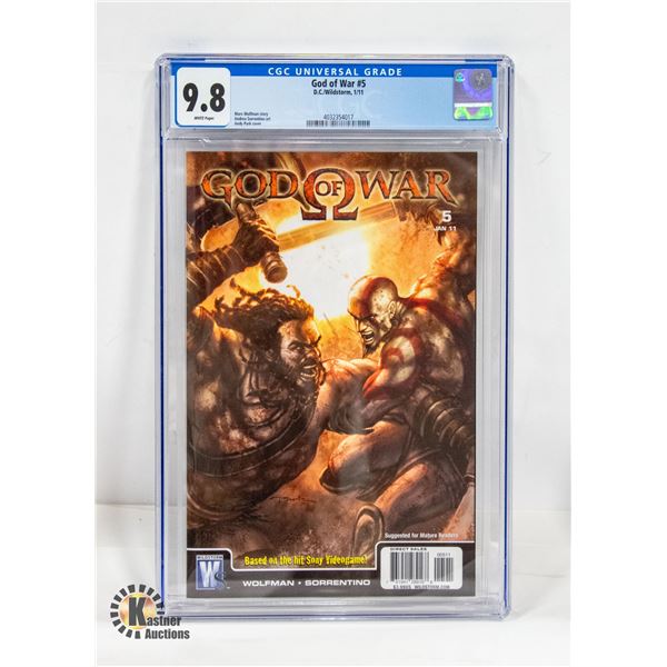 DC GOD OF WAR #5 CGC COMIC