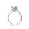 Image 4 : 1 CT GRA CERTIFIED MOISSANITE 925 STERLING SILVER