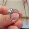 Image 6 : 1 CT GRA CERTIFIED MOISSANITE 925 STERLING SILVER