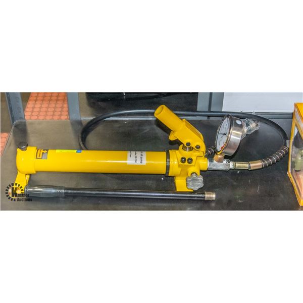 NEW 12 TON MANUAL HYDRAULIC PUMP CP-700B