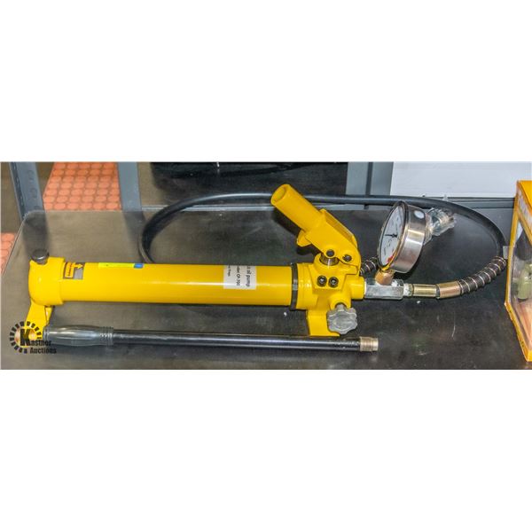 NEW 12 TON MANUAL HYDRAULIC PUMP CP-700B