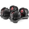 Image 1 : NEW PAIR OF BOWFLEX ADJUSTABLE WEIGHT DUMBELLS