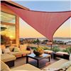 Image 1 : NEW LOVE STORY SHADE SAIL 16.5" X 16.5" X 16.5" IN