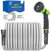 Image 1 : NEW BLUEBALA 100FT STAINLESS STEEL GARDEN HOSE