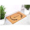 Image 1 : NEW "SHALOM" DOORMAT 17" X 29" ALL SEASON DOOR MAT