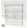 Image 1 : NEWLY ASSEMBLED 4 TIER CLEAR STACKABLE WATER