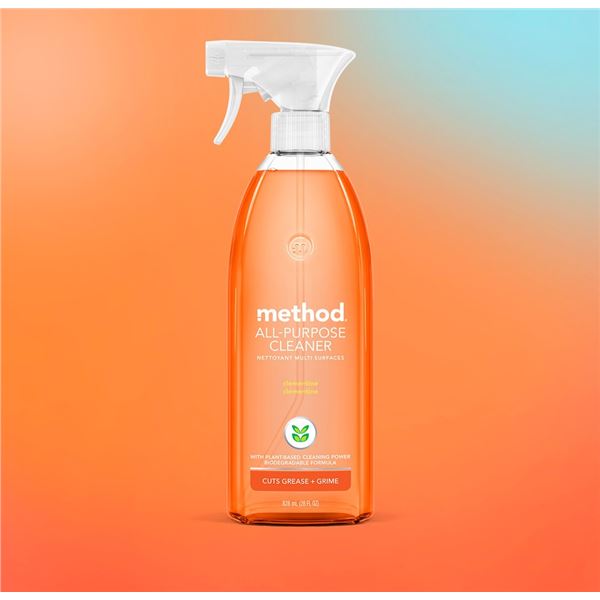 2 NEW BOTTLES OF METHOD ALL-PURPOSE CLEANER IN