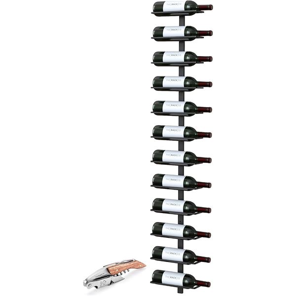 NEW THE RACK CO WALL SERIES WINE BOTTLE HOLDER 12