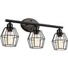 Image 1 : NEW 3 LIGHT INDUSTRIAL BATHROOM FIXTURE