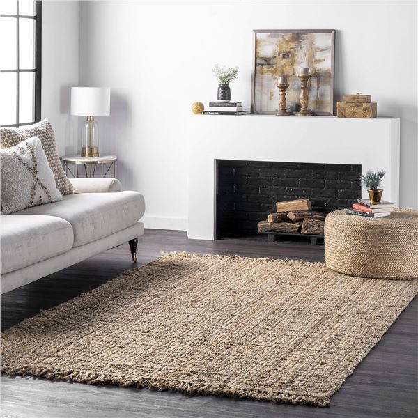 NEW NULOOM DANIELS FARMHOUSE NATURA 100% JUTE