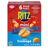 Image 1 : NEW CASE WITH 12 BOXES OF RITZ BITS MINI CHEESE