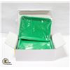 Image 1 : CASE OF 12 GREEN COLORED ROLLING TRAYS