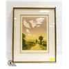 FRAMED LIMITED EDITION ENTITLED "LONG LANE"