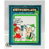 Image 1 : VINTAGE FLINSTONES SWITCHPLATE
