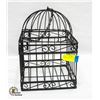 Image 1 : VINTAGE DECOR BIRD CAGE