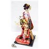 Image 2 : JAPANEESE GEISHA FIGURE - REAL MATERIAL FOR KOMONO