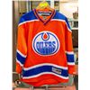 NEW REEBOK OILERS JERSEY OFFICIALLY LICENSED SZ XS
