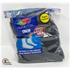 Image 1 : BLACK CREW SOCKS 12-16 SIZE 6-PACK FRUIT OF