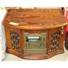 Image 1 : REPLICA RECORD PLAYER WITH CD AND RADIO